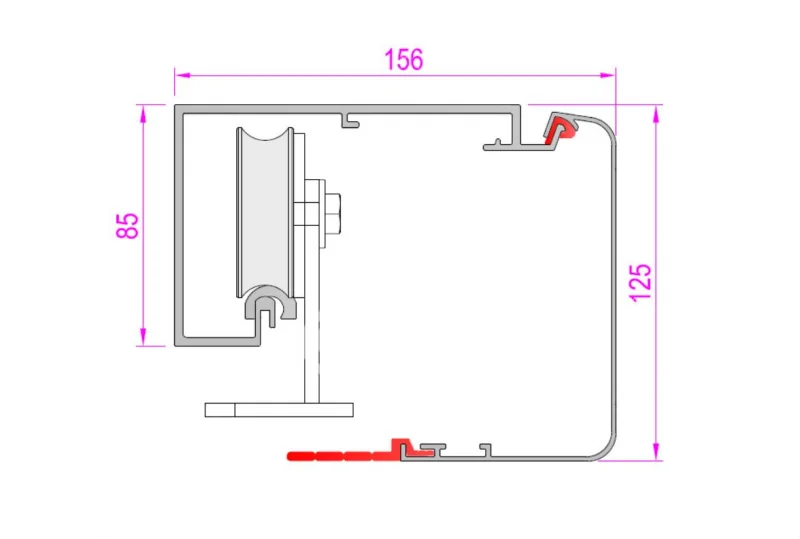 CAME FLUO-SLB BASIC (818SL-0063) Автоматика для двустворчатой раздвижной двери